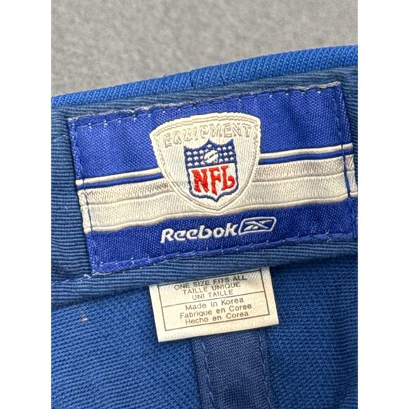 Indianapolis Colts Reebok Official NFL Hat Men One Size Blue Strap Cap Football - Picture 6 of 6